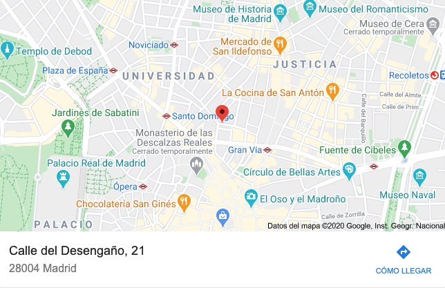 Calle del Desengaño, 21